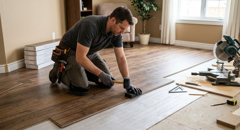 Laminate Floor Installation in Brea, CA