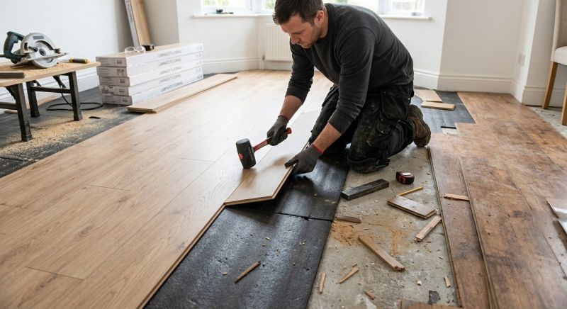 Laminate Floor Installation in El Monte, CA
