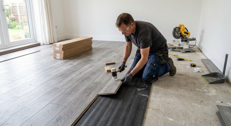Laminate Floor Installation in La Habra, CA