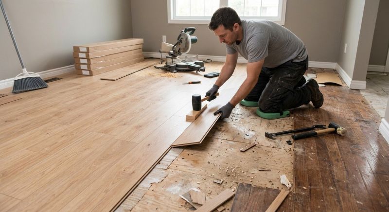 Laminate Floor Installation in Long Beach, CA