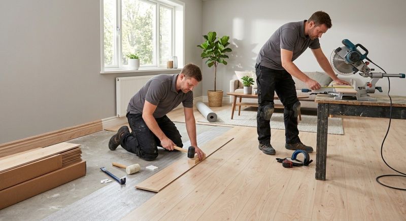 Laminate Floor Installation in Norwalk, CA