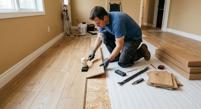 Laminate Floor Installation in Whittier, CA