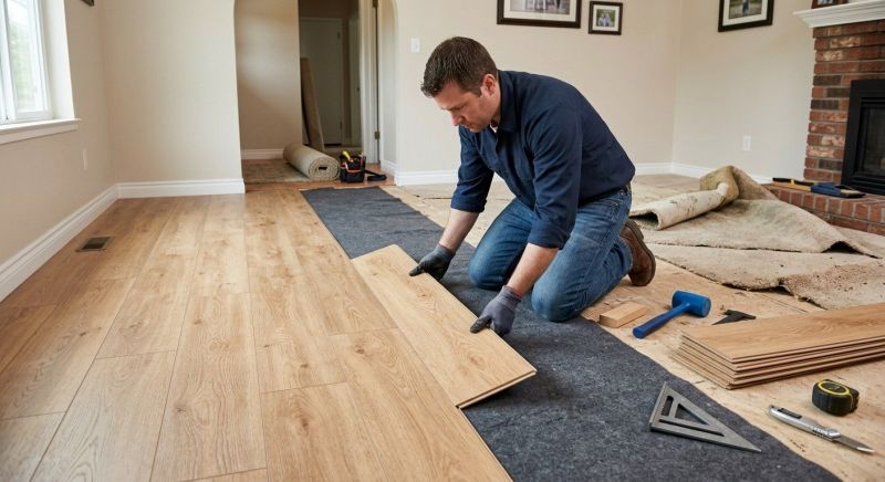 Laminate Floor Remodeling in Pasadena, CA