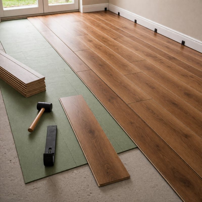 Laminate Floor Replacement in Acton, CA