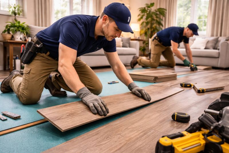 Laminate Floor Replacement in Buena Park, CA