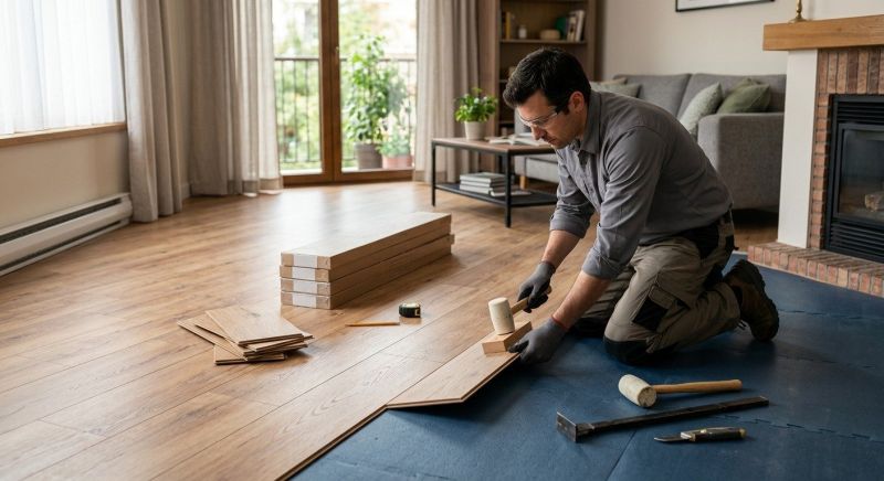 Laminate Floor Replacement in Long Beach, CA