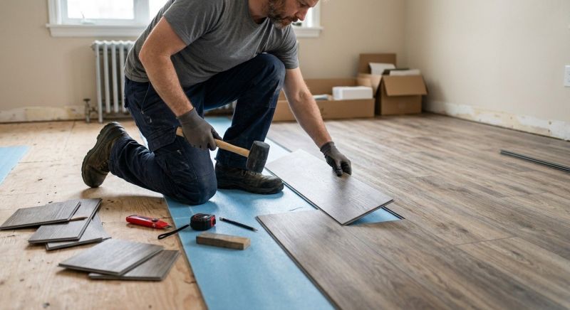 Linoleum Floor Installation in Acton, CA