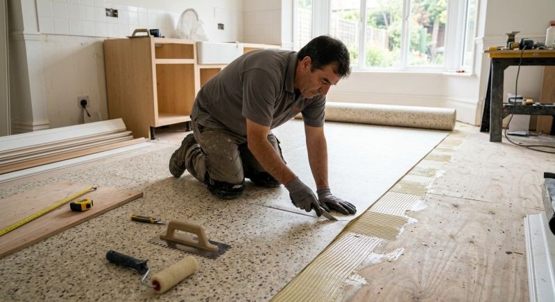 Linoleum Floor Installation in Buena Park, CA