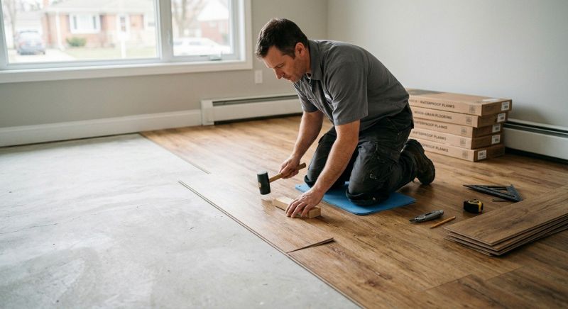 Linoleum Floor Installation in Burbank, CA