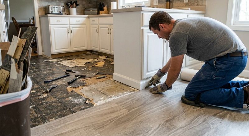 Linoleum Floor Installation in Monrovia, CA