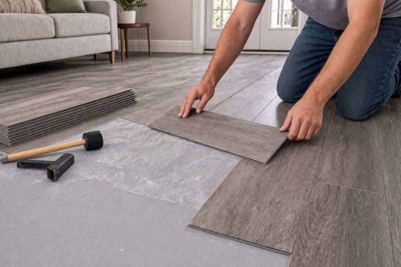 Luxury Vinyl Tile Installation in North Hills, CA