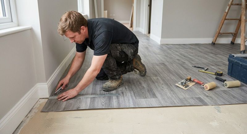 Sheet Flooring Installation in Fullerton, CA