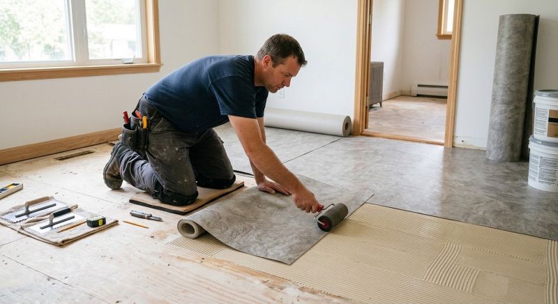 Sheet Flooring Installation in Los Angeles, CA