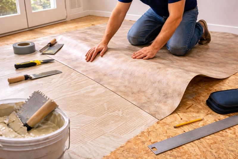 Sheet Flooring Installation in Paramount, CA