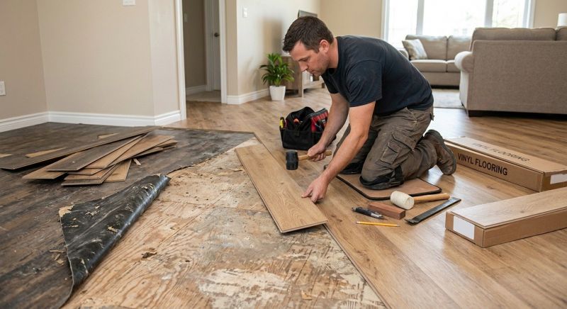 Vinyl Flooring Installation in Monrovia, CA