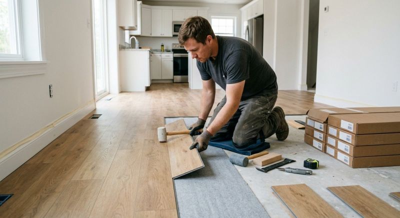 Vinyl Plank Floor Installation in Pasadena, CA