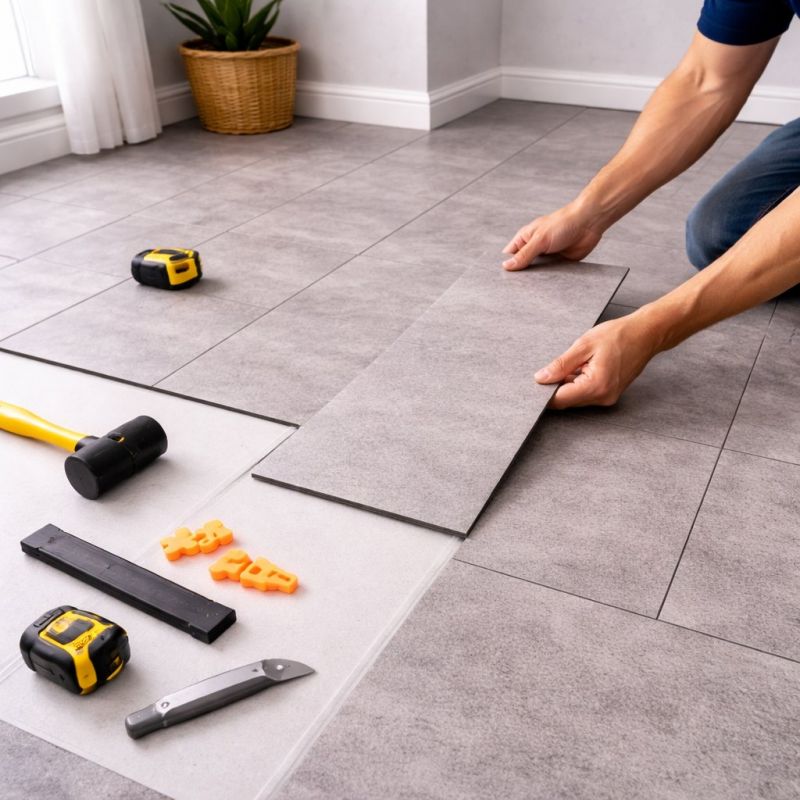 Vinyl Tile Installation in Pasadena, CA